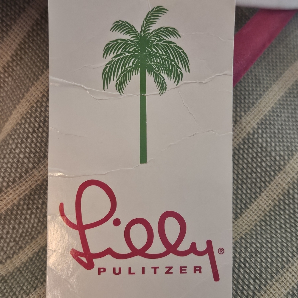 Deadstock Vintage Lilly Pulitzer Gingham Belt - Picture 4 of 6